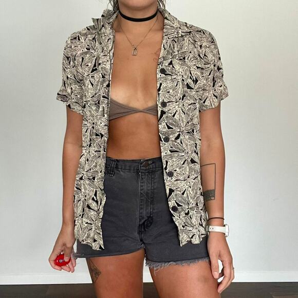 90s summer button up breezy - Picture 1 of 3
